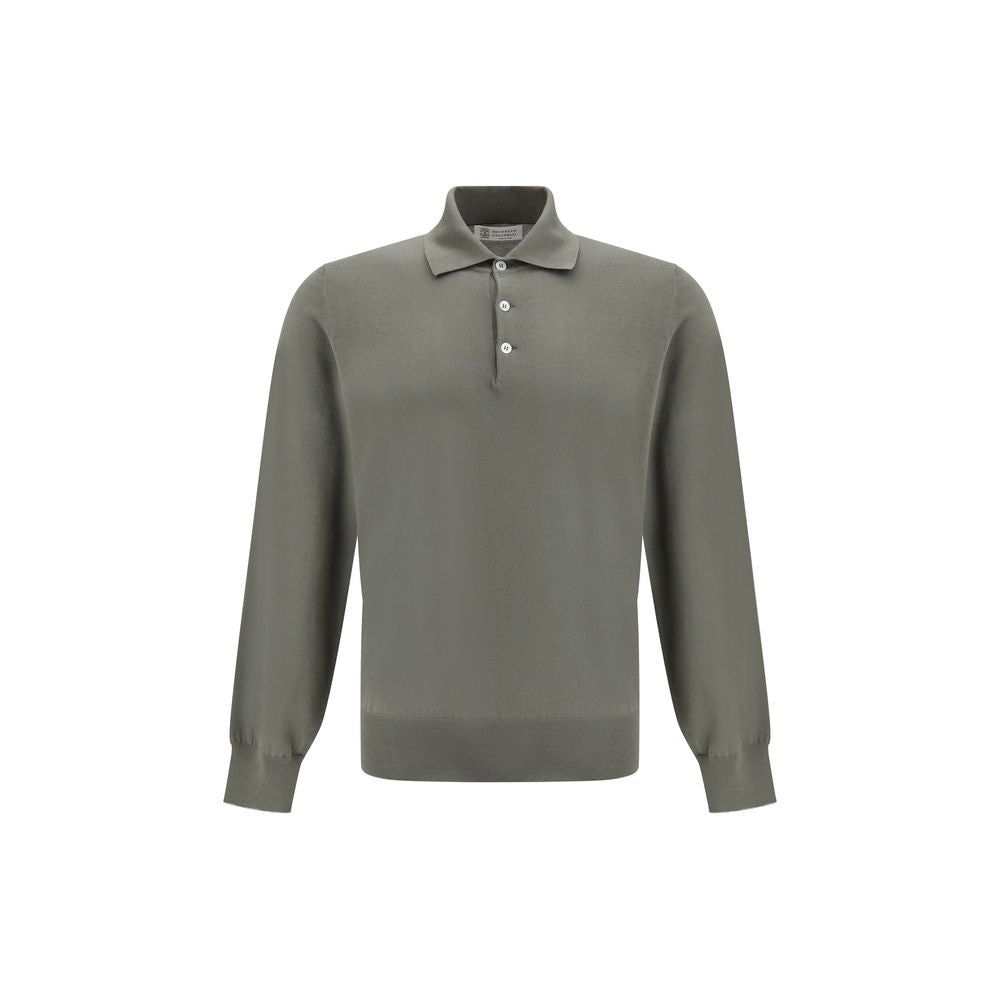 Brunello Cucinelli Bicolor Cotton Shortsleeve Shirt | Regal Royce