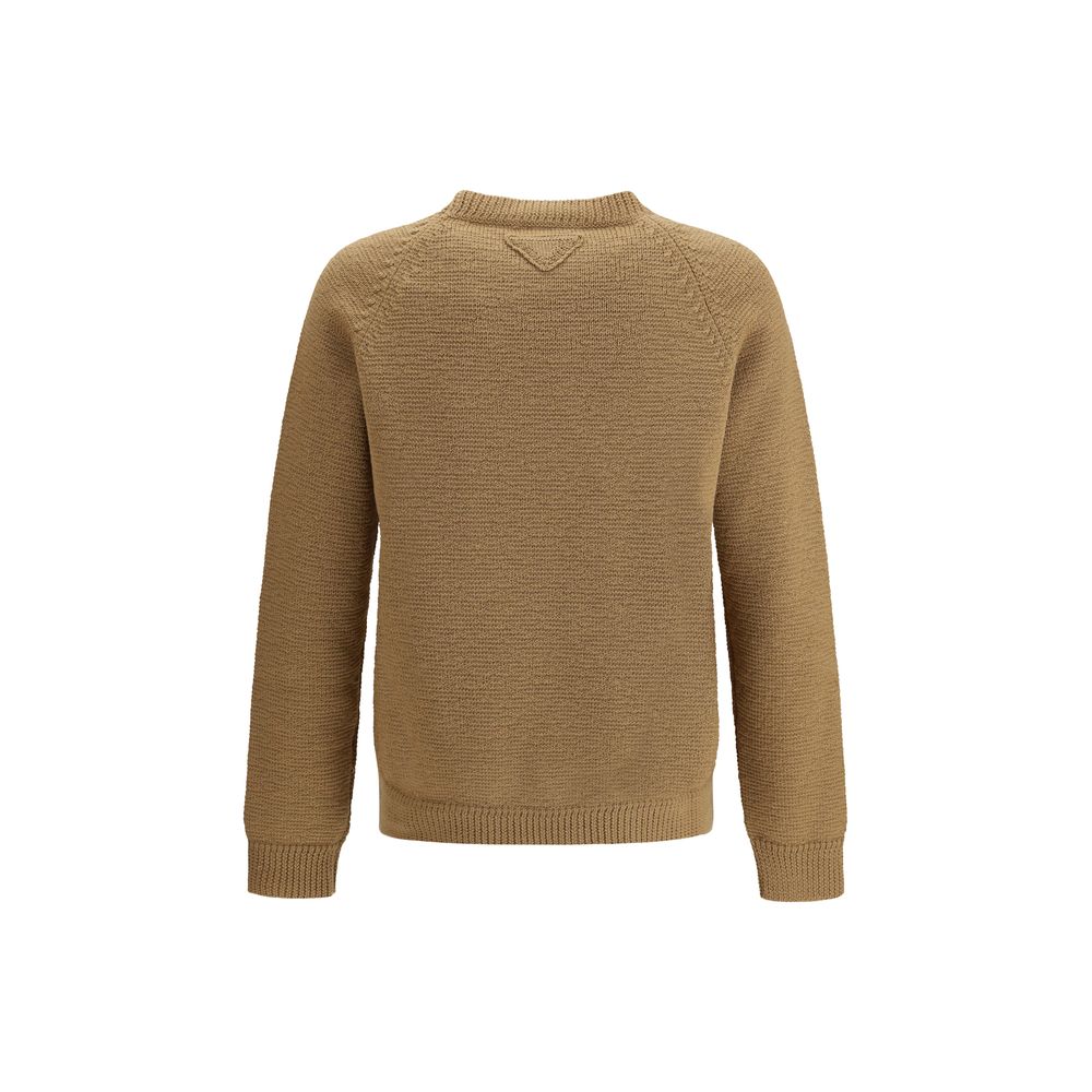 Prada Beige Wool Sweatshirt | Regal Royce