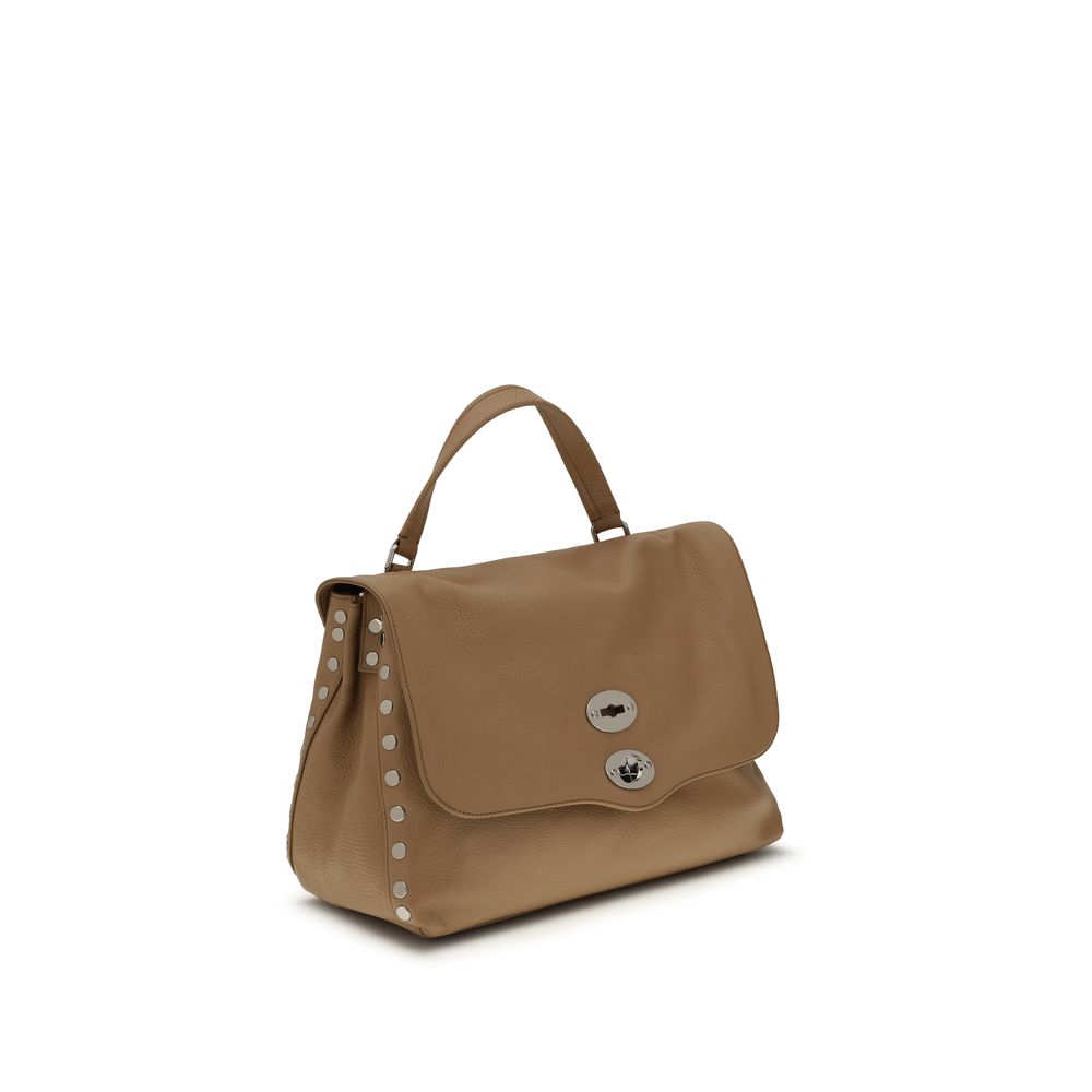 Zanellato Brown Calf Leather Bos Taurus Shoulder Bag | Regal Royce
