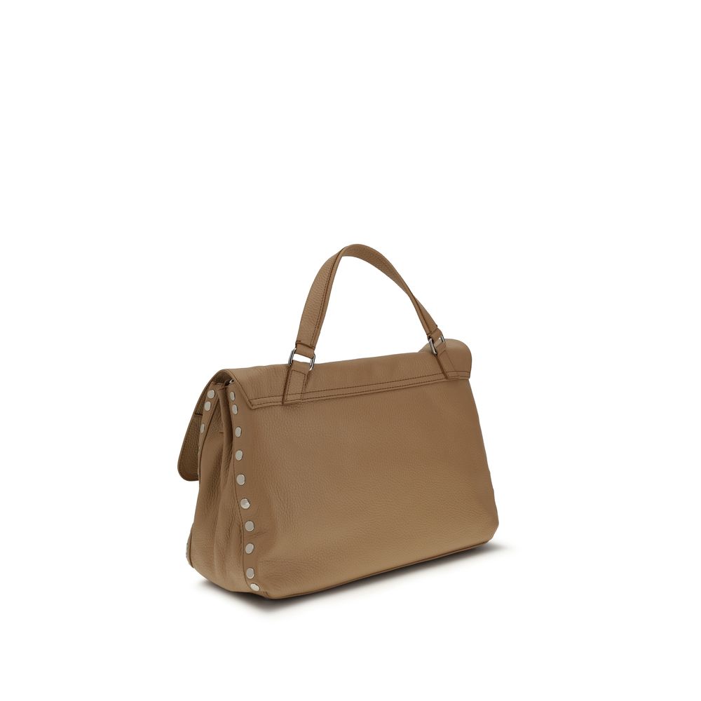 Zanellato Brown Calf Leather Bos Taurus Shoulder Bag | Regal Royce