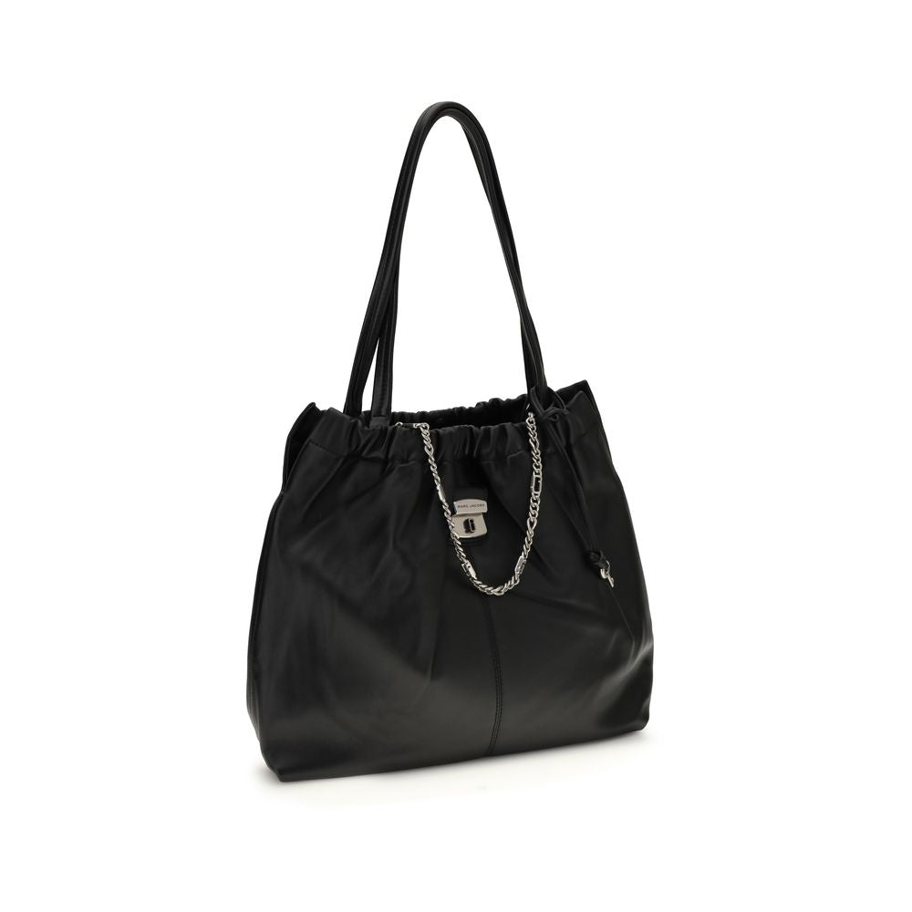 Marc Jacobs Black Calf Leather Bos Taurus Shoulder Bag | Regal Royce