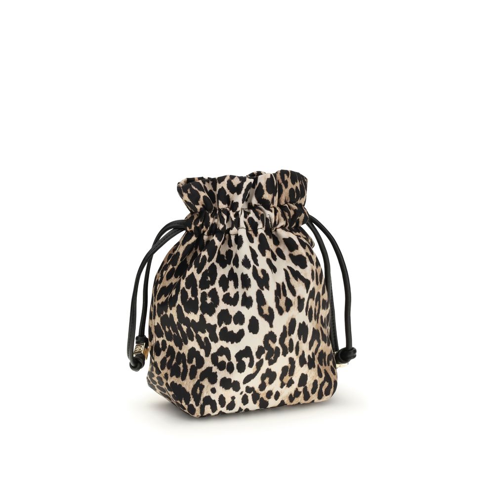 Ganni Multicolor Recycled Polyester Backet Bag | Regal Royce