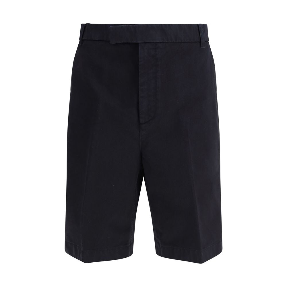 Thom Browne Blue Polyester Bermuda Shorts | Regal Royce