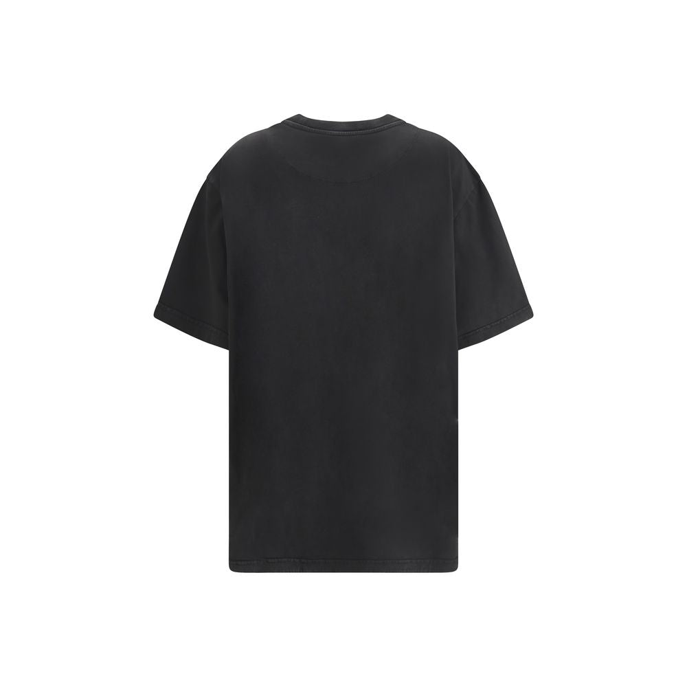 The Attico Black Cotton T-Shirt | Regal Royce