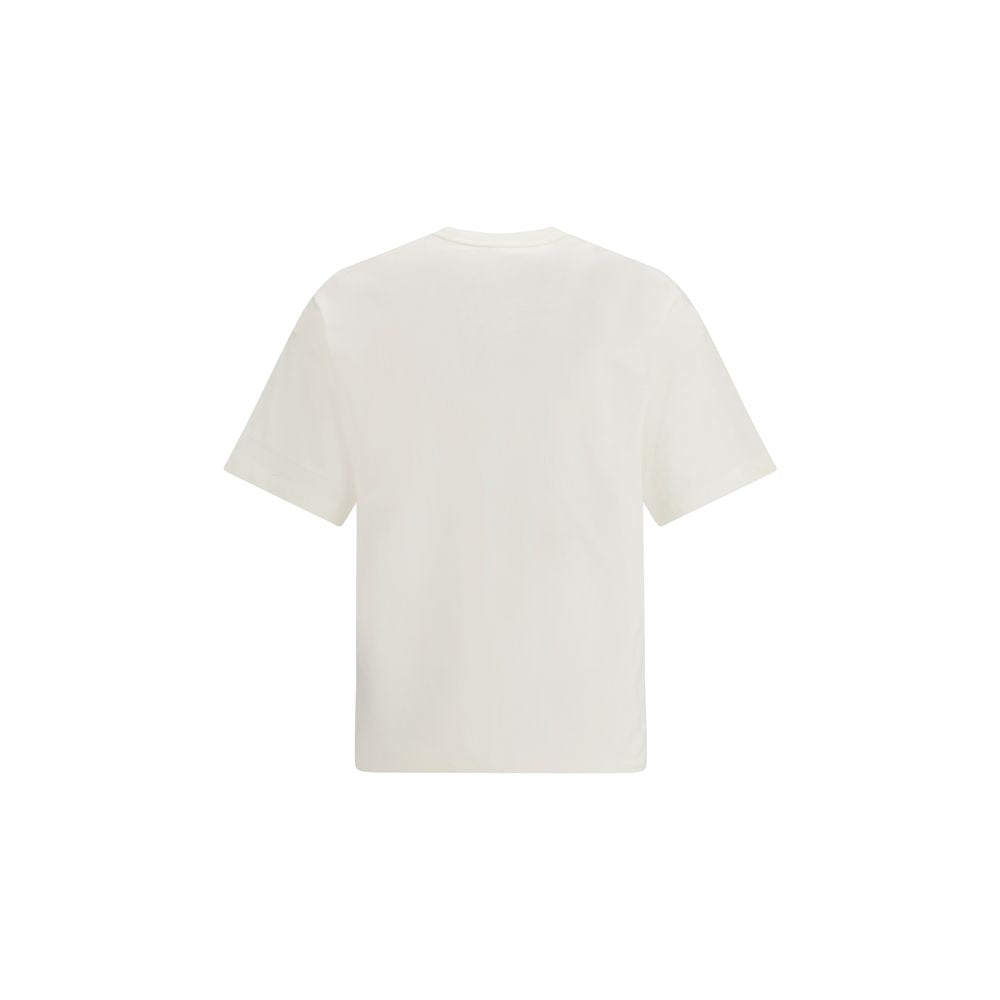 Jil Sander Cream Cotton T-Shirt | Regal Royce