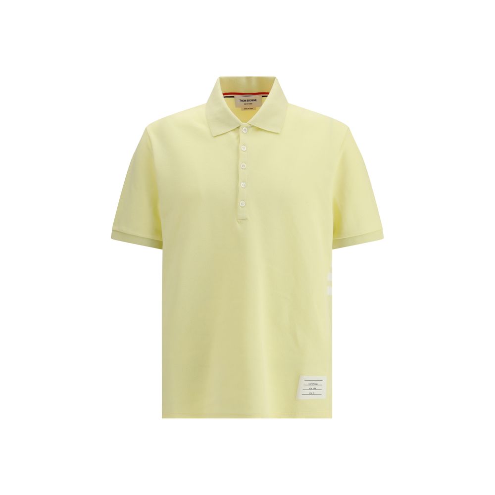 Thom Browne Bicolor Cotton Polo Shirt | Regal Royce