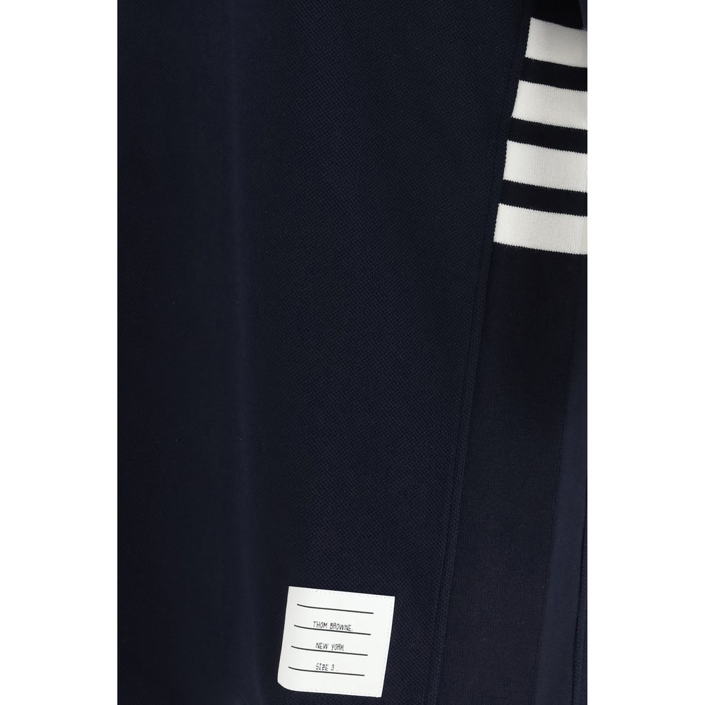 Thom Browne Blue Cotton Polo Shirt | Regal Royce