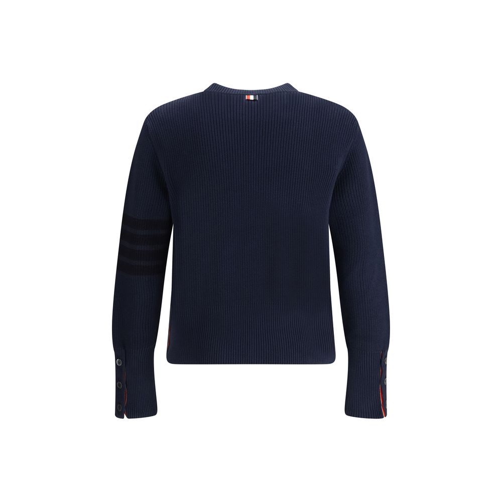 Thom Browne Blue Cotton Sweatshirt | Regal Royce
