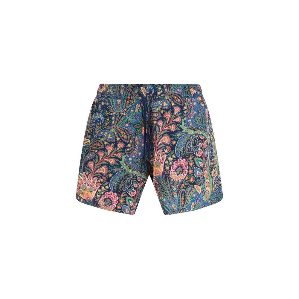 Etro Multicolor Polyester Short And Mini Shorts | Regal Royce