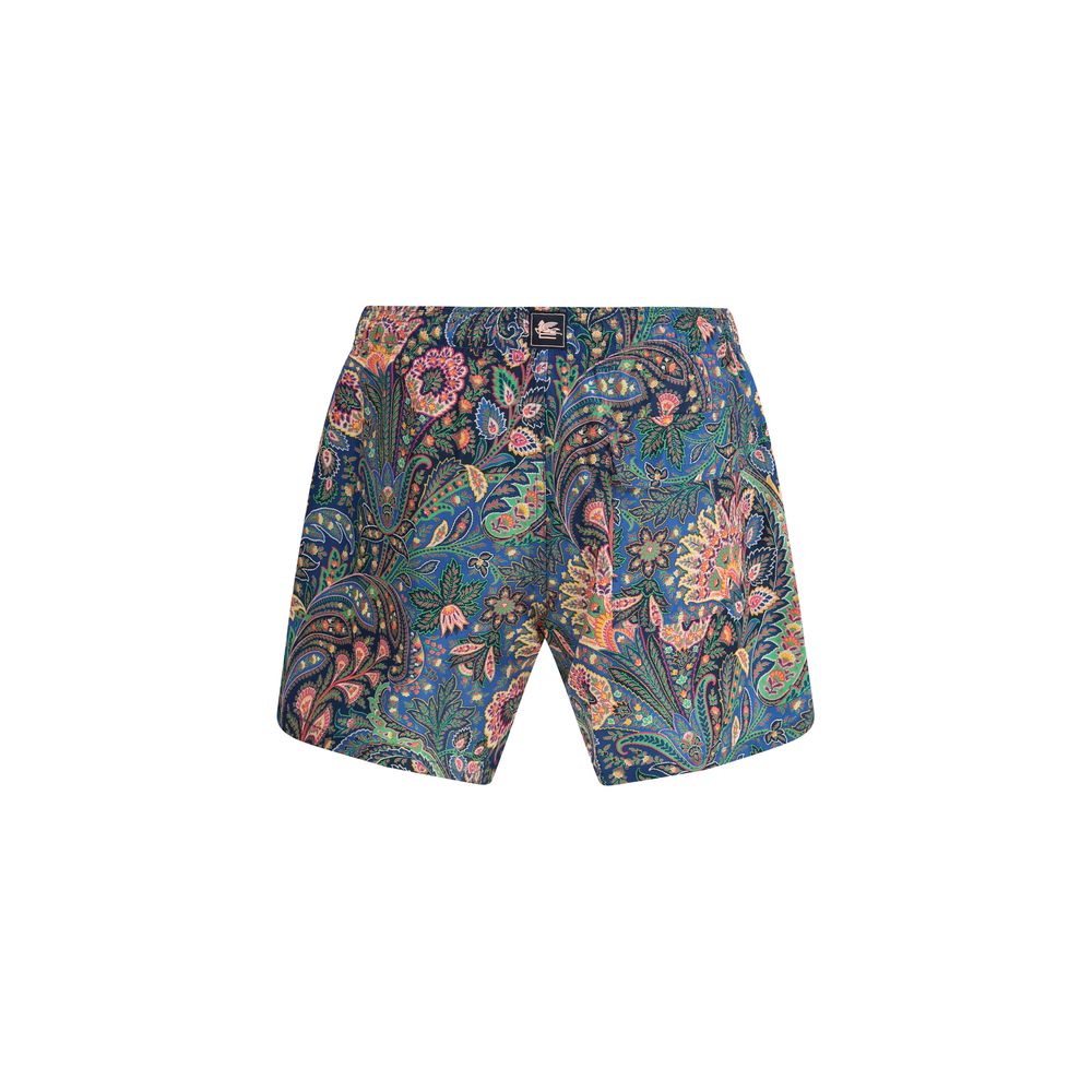 Etro Multicolor Polyester Short And Mini Shorts | Regal Royce