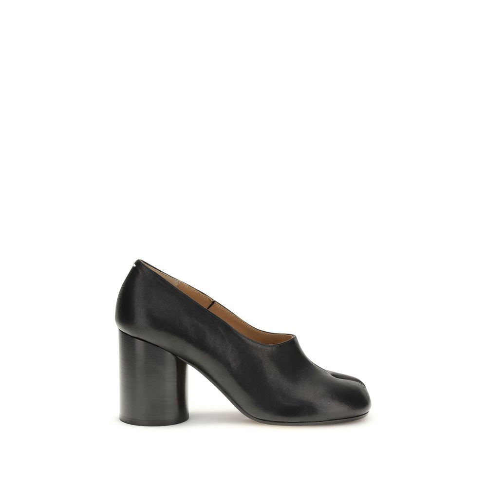 Margiela Black Calf Leather Bos Taurus Platform Pumps | Regal Royce