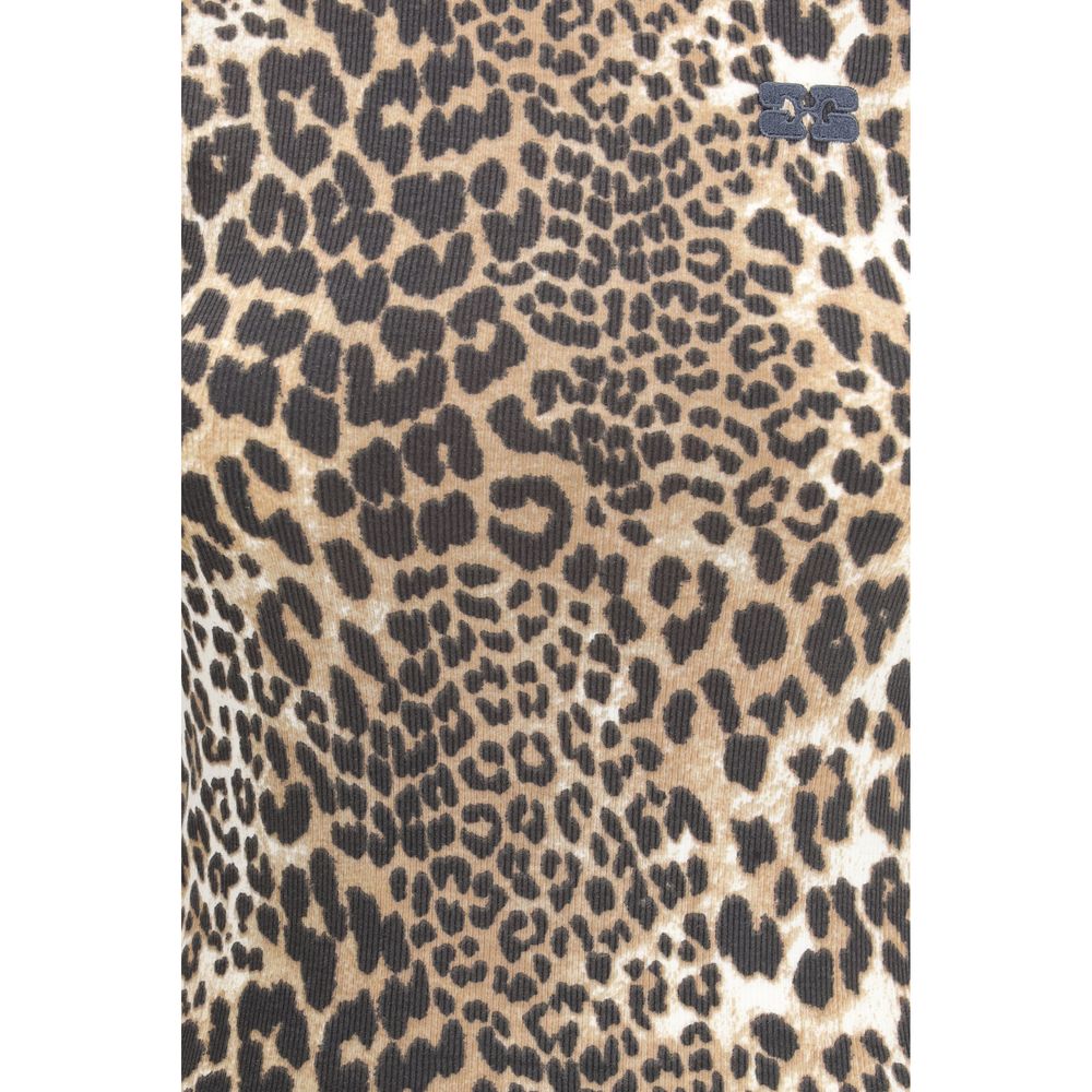 Ganni Multicolor Cotton T-Shirt | Regal Royce