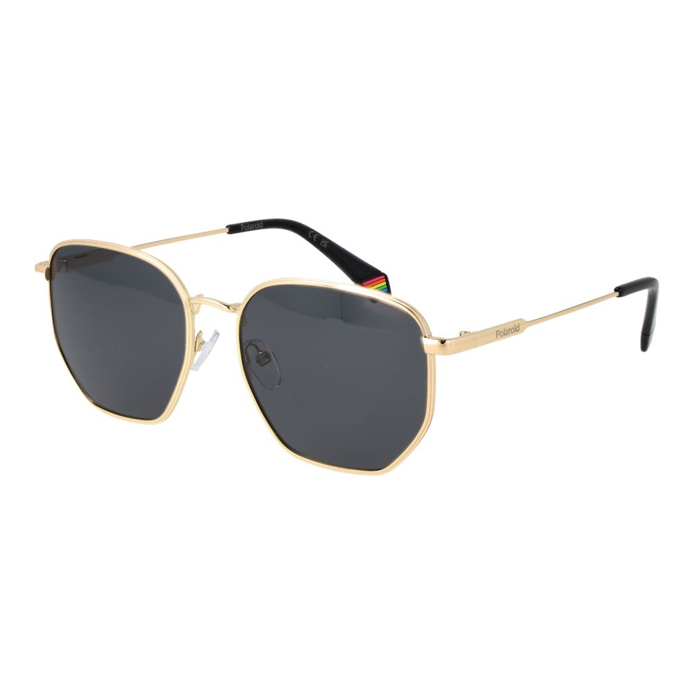 Polaroid Gold Metal Sunglasses | Regal Royce