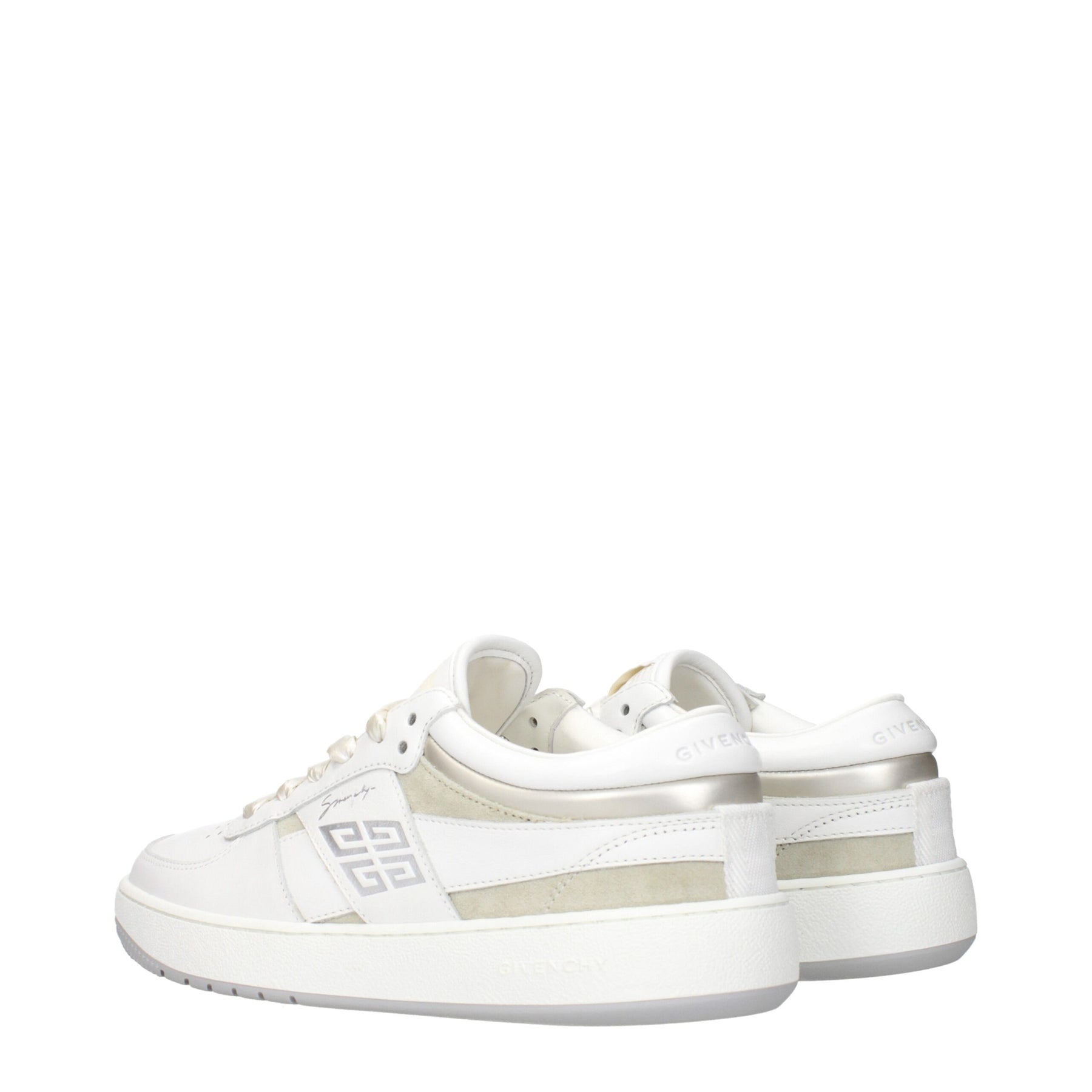 Givenchy White Leather Low Top Sneakers | Regal Royce