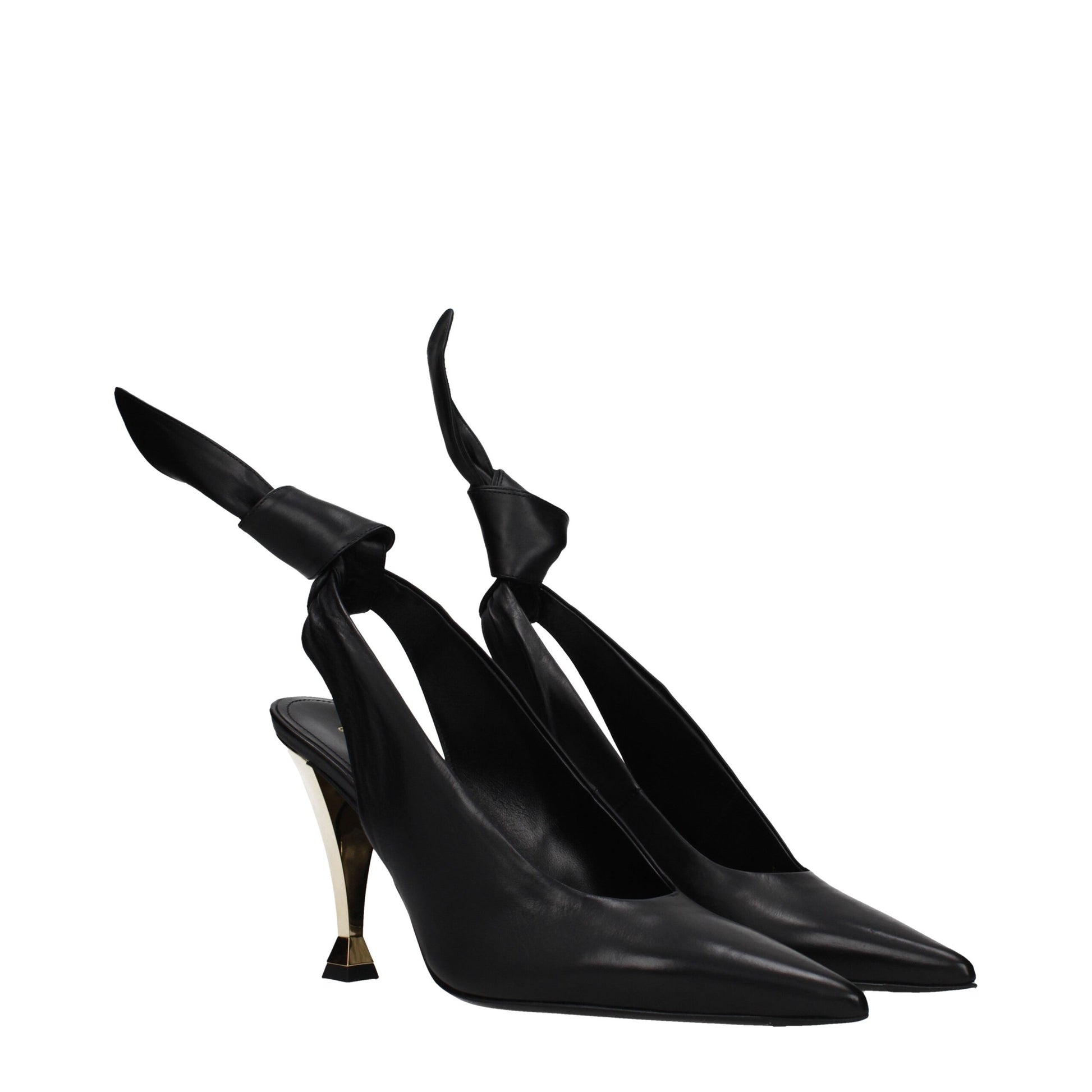 Givenchy Black Leather High Heel Pumps | Regal Royce