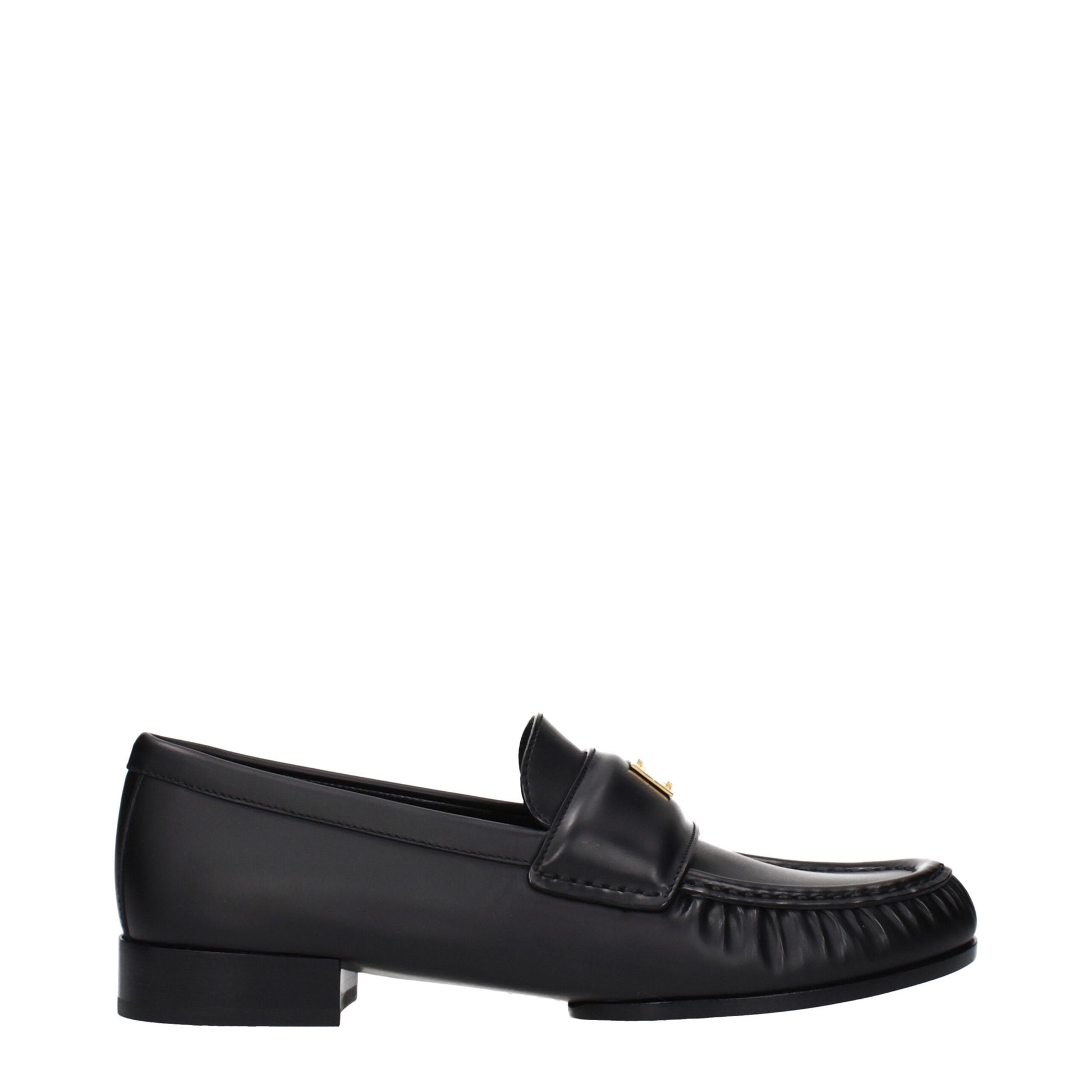 Givenchy Black Leather Slip-On Loafers | Regal Royce