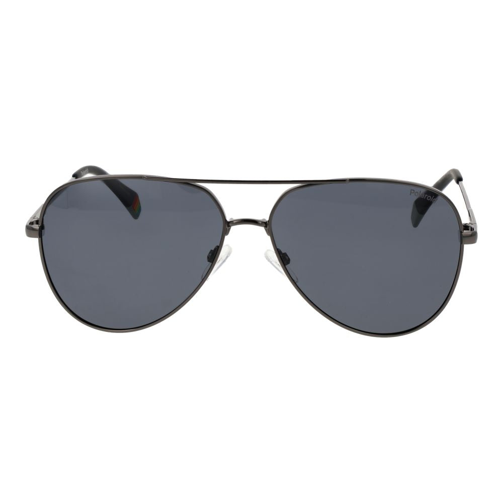 Polaroid Gray Metal Sunglasses | Regal Royce