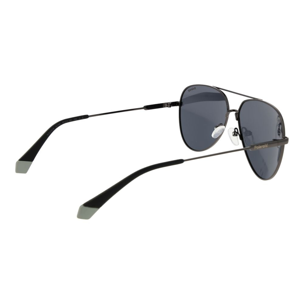 Polaroid Gray Metal Sunglasses | Regal Royce