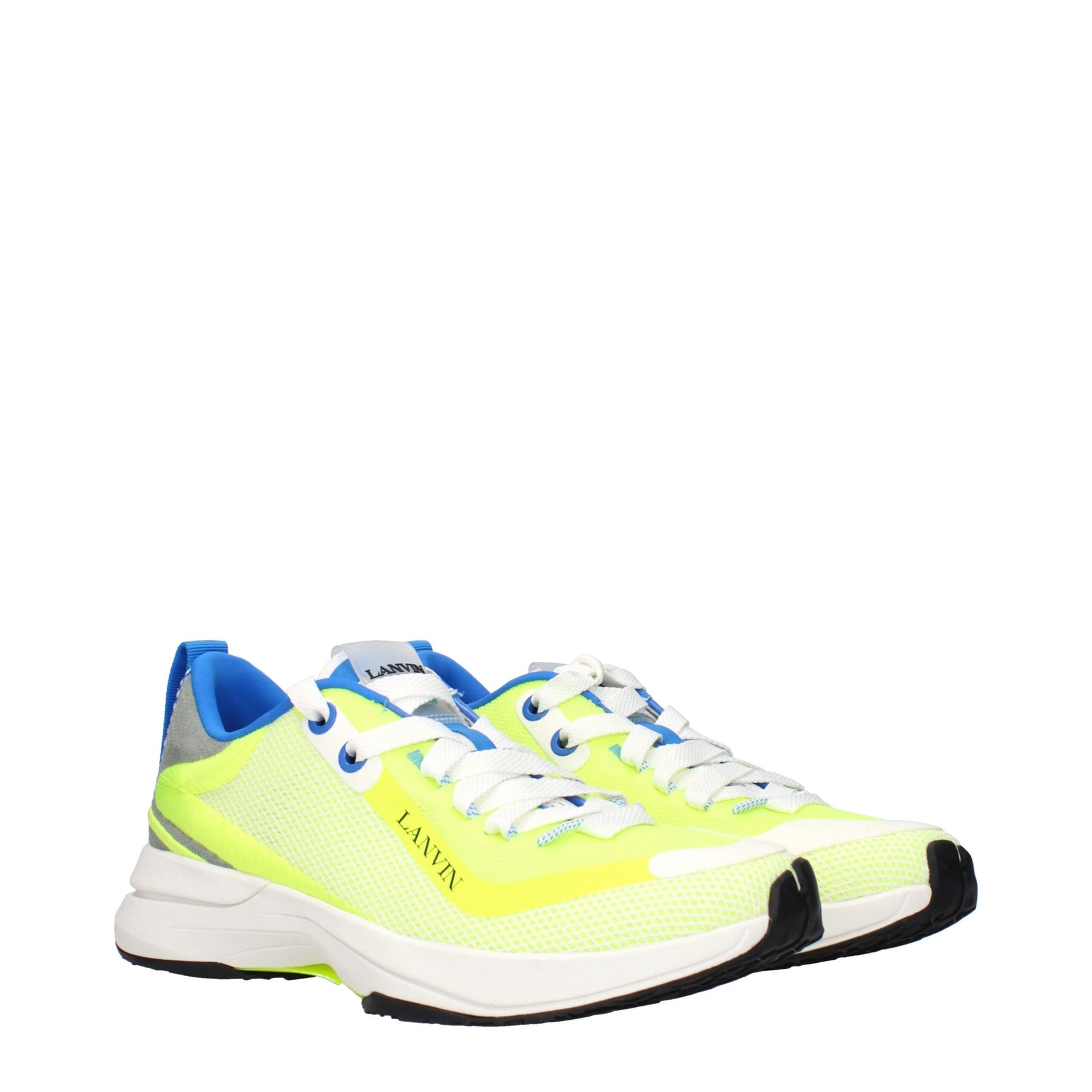 Lanvin Yellow Fabric Athletic Sneakers | Regal Royce