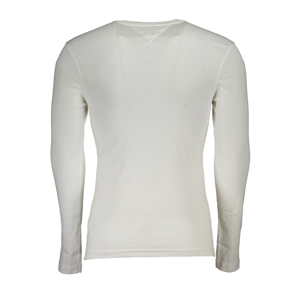 Tommy Hilfiger White Cotton Men T-Shirt | Regal Royce