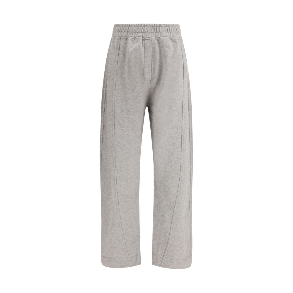 Ganni Gray Cotton Casual Pants | Regal Royce