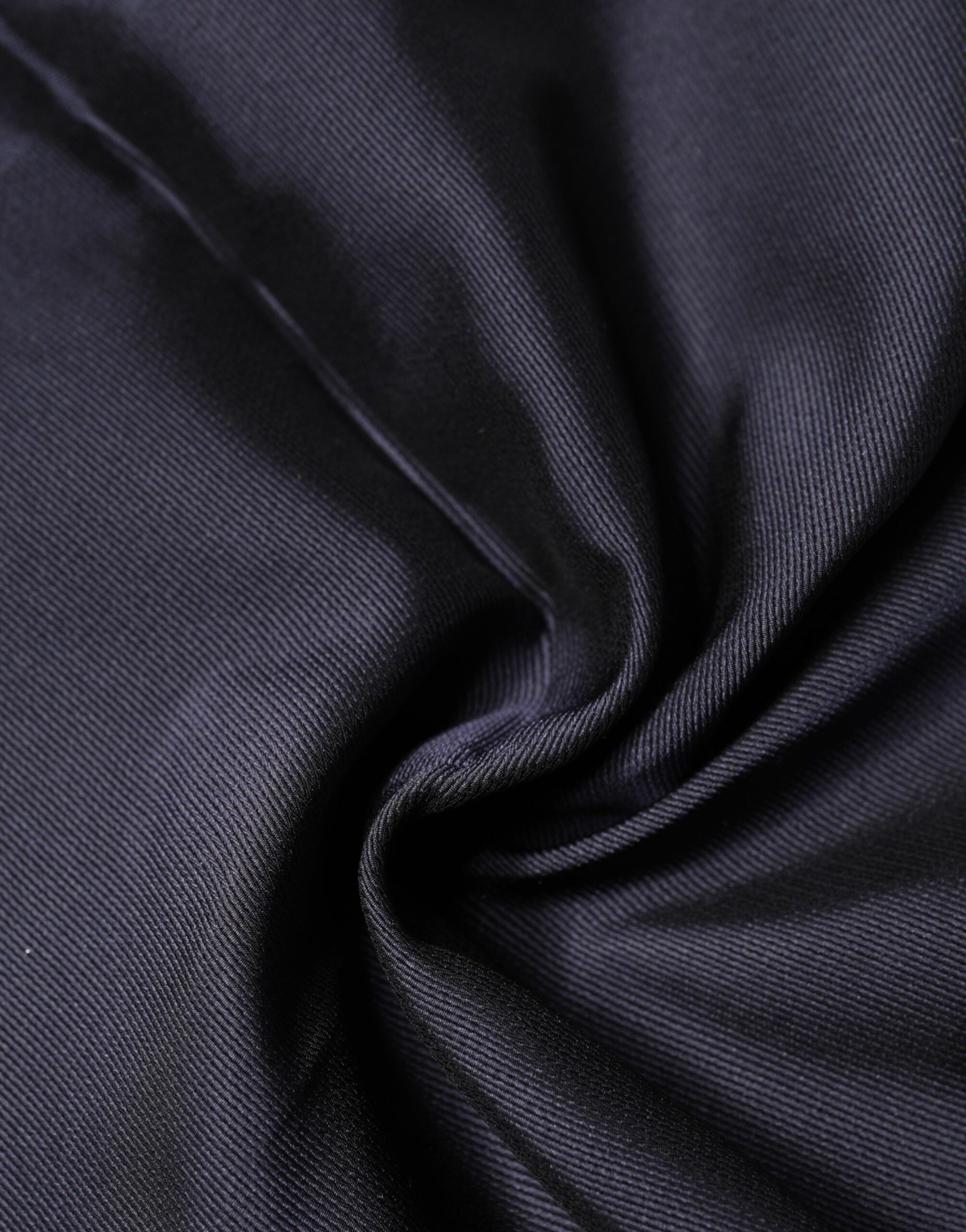 Dolce & Gabbana Blue Logo Silk Men Square Handkerchief Scarf | Regal Royce