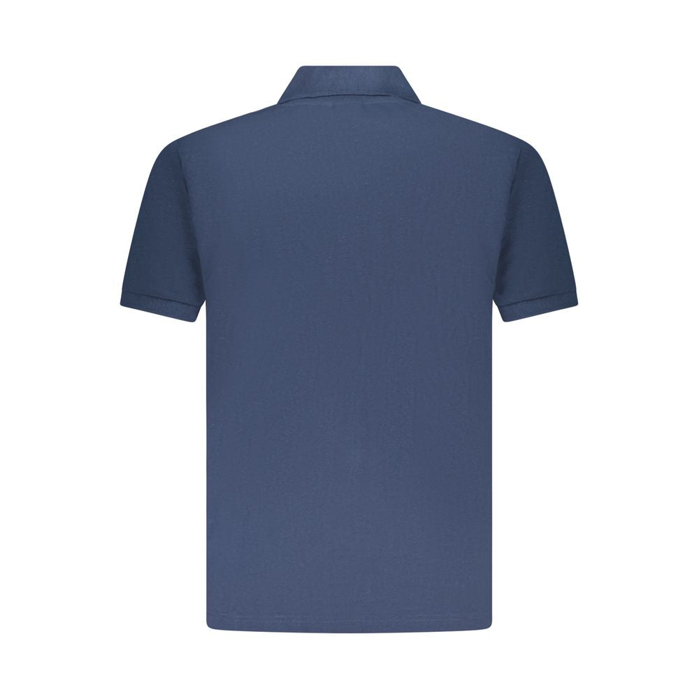 U.S. Grand Polo Blue Cotton Men Polo Shirt