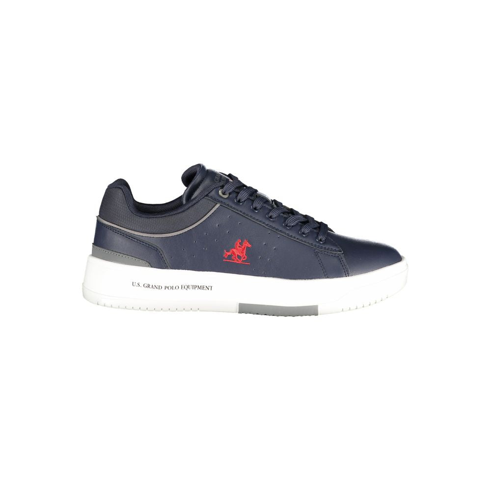 U.S. Grand Polo Blue Polyurethane Men's Sneaker