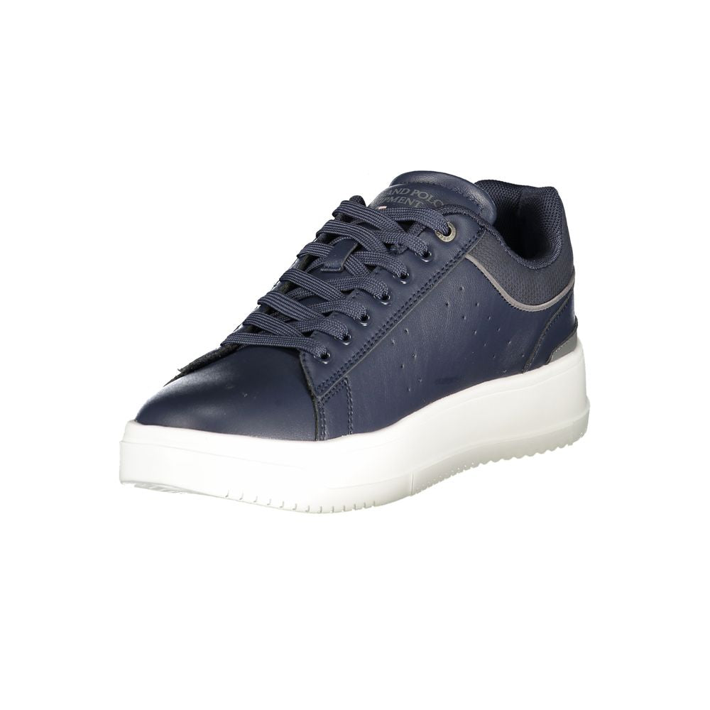 U.S. Grand Polo Blue Polyurethane Men's Sneaker