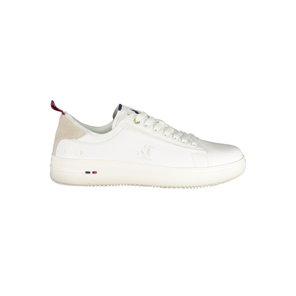 U.S. Grand Polo White Polyurethane Men Sneaker