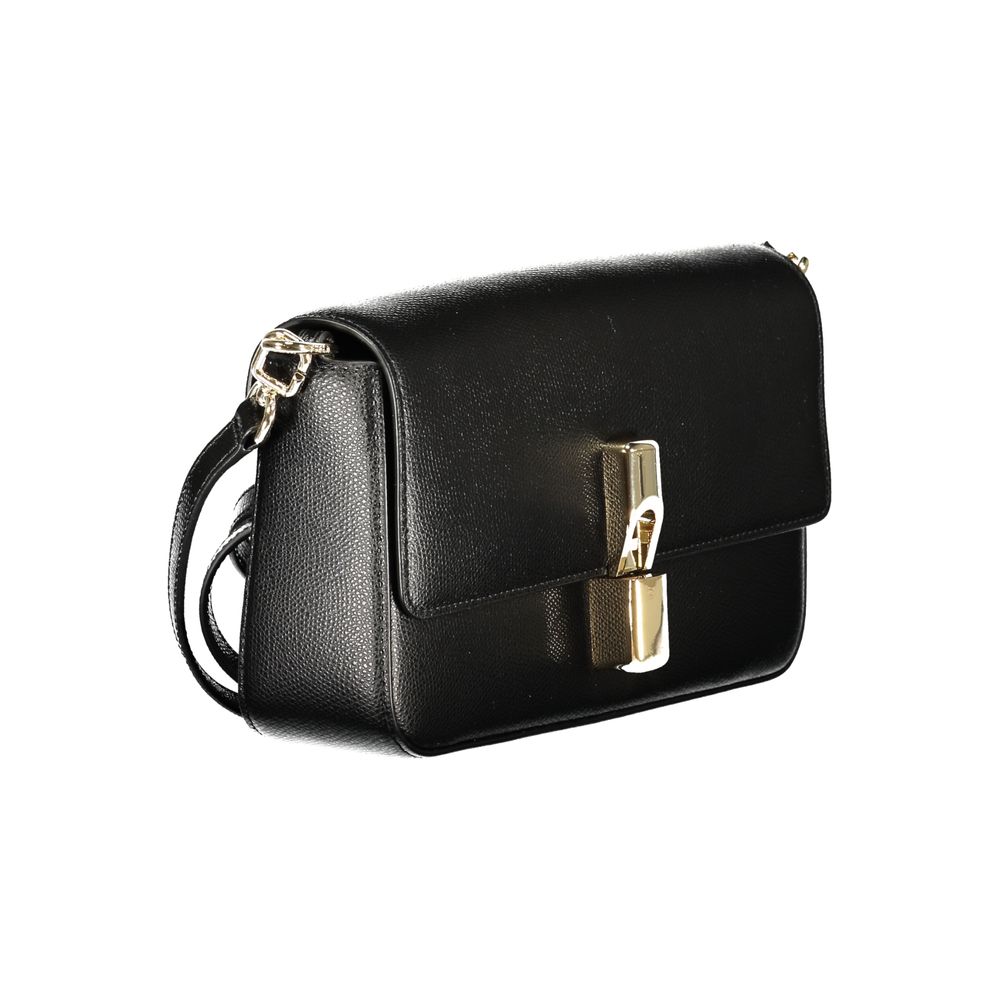 Furla Nero Leather Women Handbag | Regal Royce