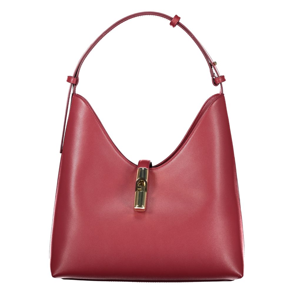 Furla Rosso Pelle Women Handbag | Regal Royce