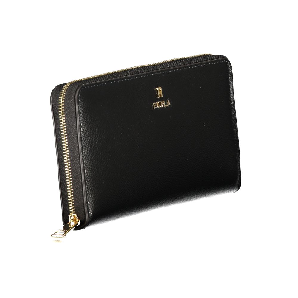 Furla Nero Leather Women Wallet | Regal Royce