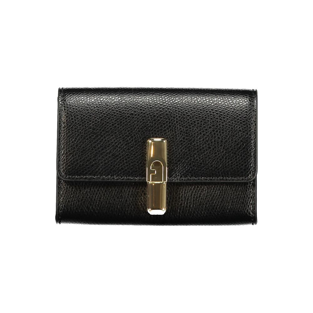 Furla Nero Leather Women Wallet | Regal Royce