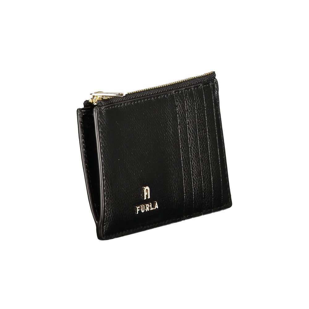 Furla Nero Leather Women Wallet | Regal Royce