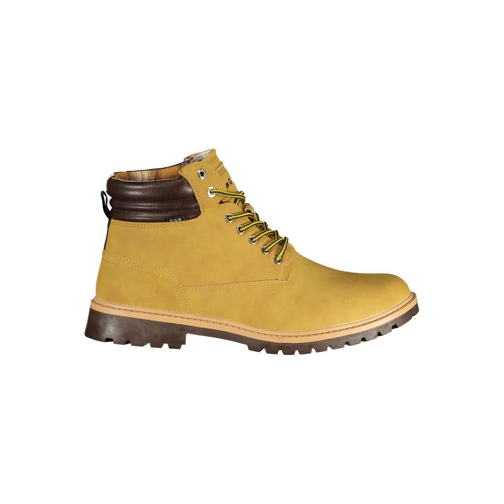 Gas Beige Polyurethane Men Ankle Boot | Regal Royce