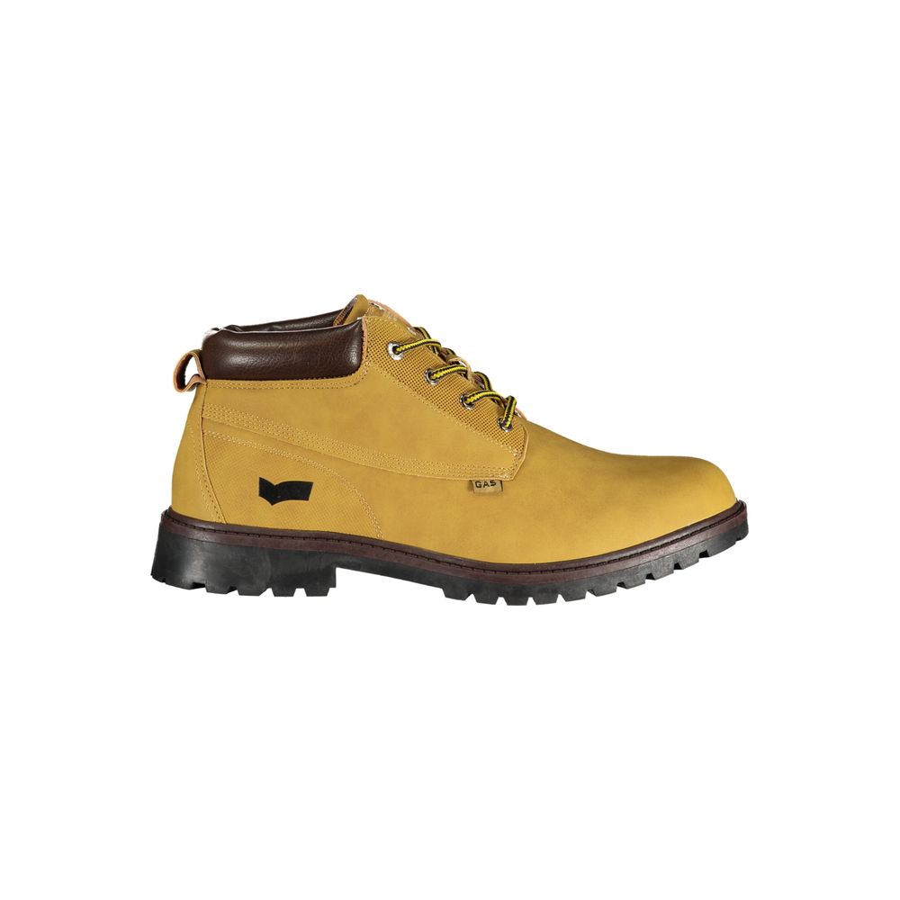 Gas Beige Polyurethane Men's Ankle Boot | Regal Royce