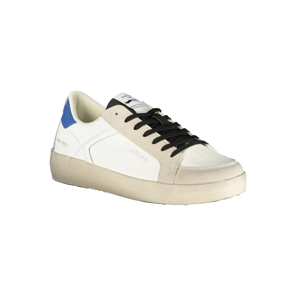 Gas White Polyurethane Men Sneaker | Regal Royce