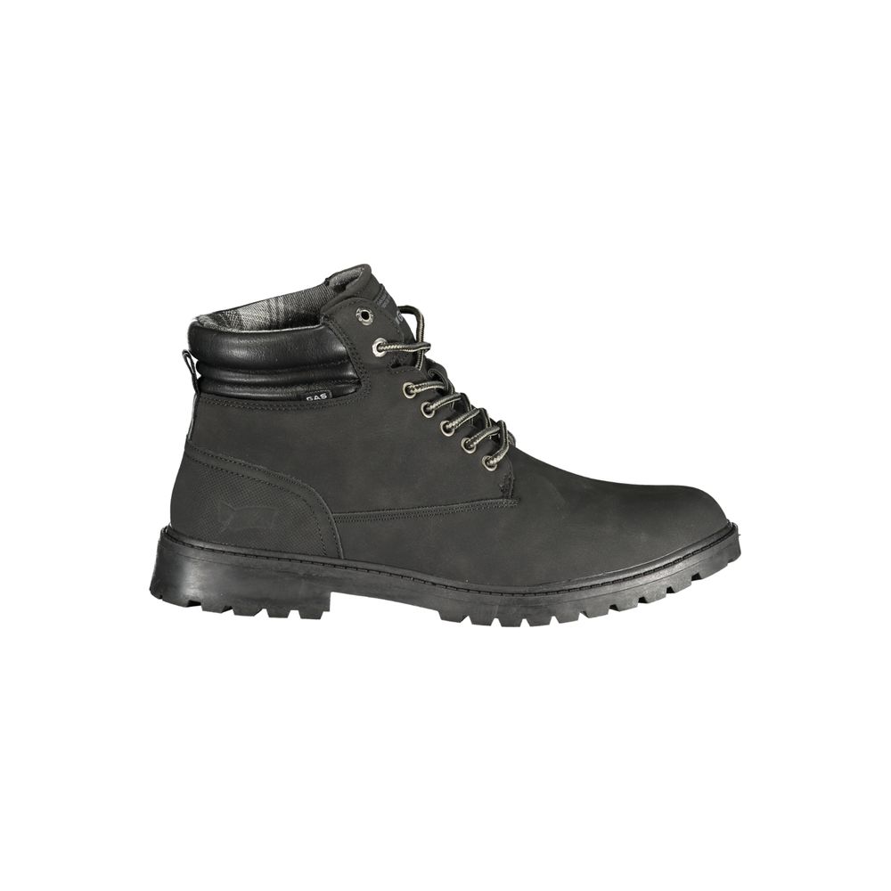 Gas Nero Poliuretano Men Ankle Boot | Regal Royce