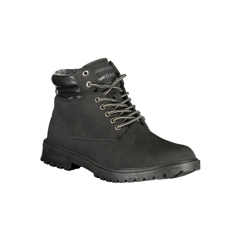 Gas Nero Poliuretano Men Ankle Boot | Regal Royce