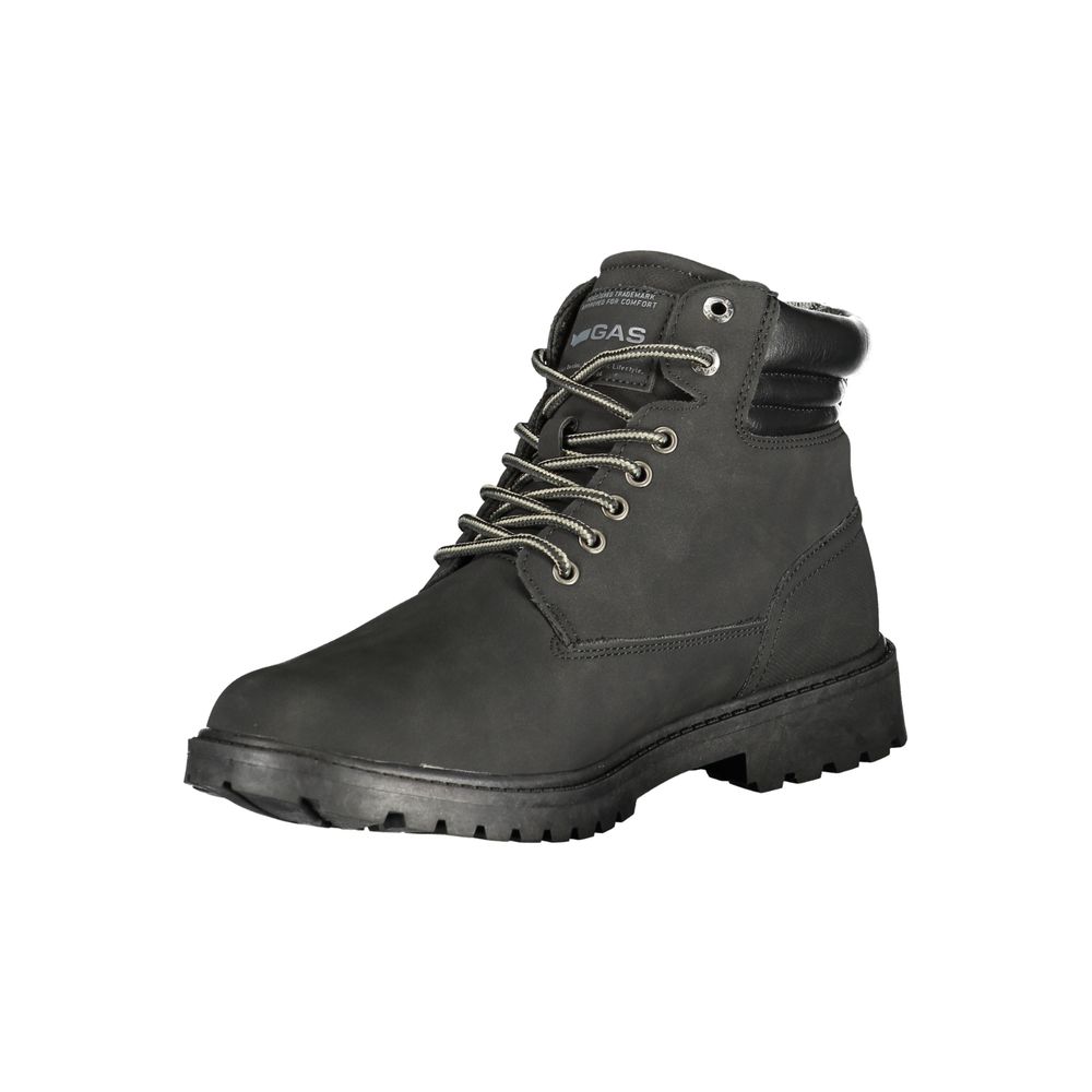 Gas Nero Poliuretano Men Ankle Boot | Regal Royce