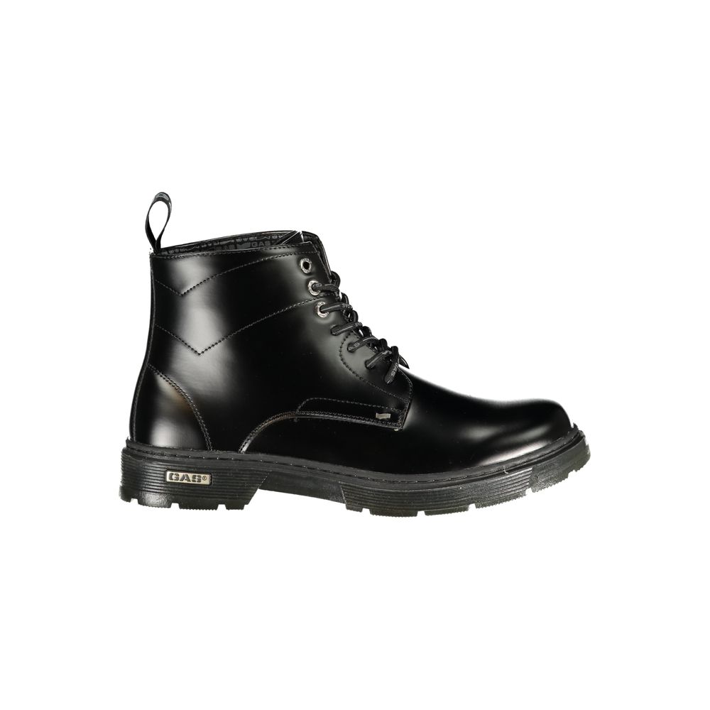 Gas Nero Poliestere Men Ankle Boot | Regal Royce