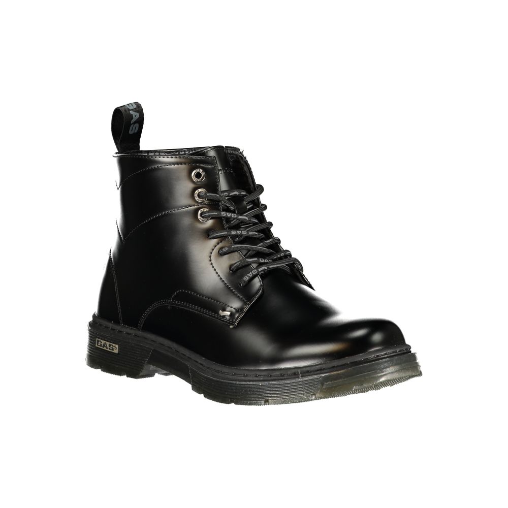 Gas Nero Poliestere Men Ankle Boot | Regal Royce