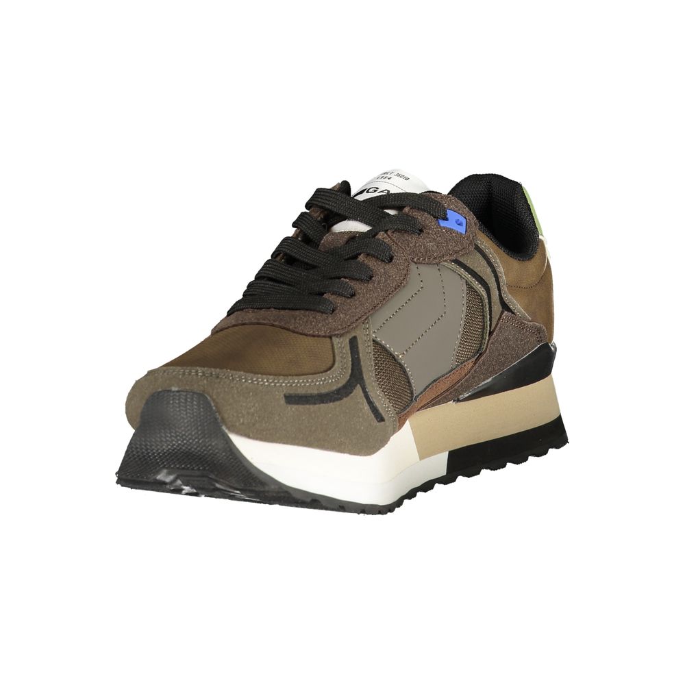 Gas Marrone Polyurethane Men Sneaker | Regal Royce