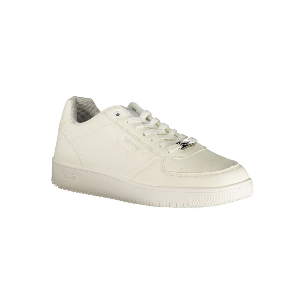 Gas White Polyurethane Men Sneaker | Regal Royce