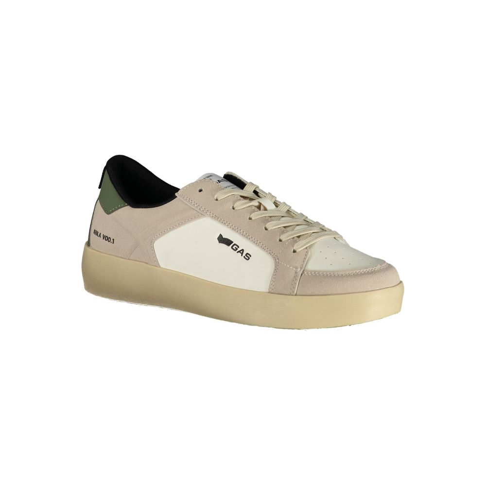 Gas Bianco Polyurethane Men Sneaker | Regal Royce