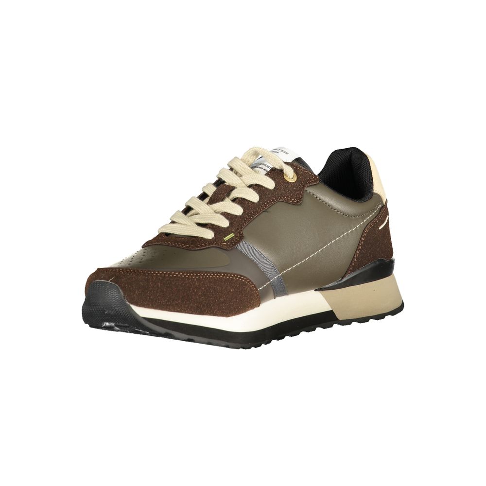 Gas Marrone Poliestere Men Sneaker | Regal Royce