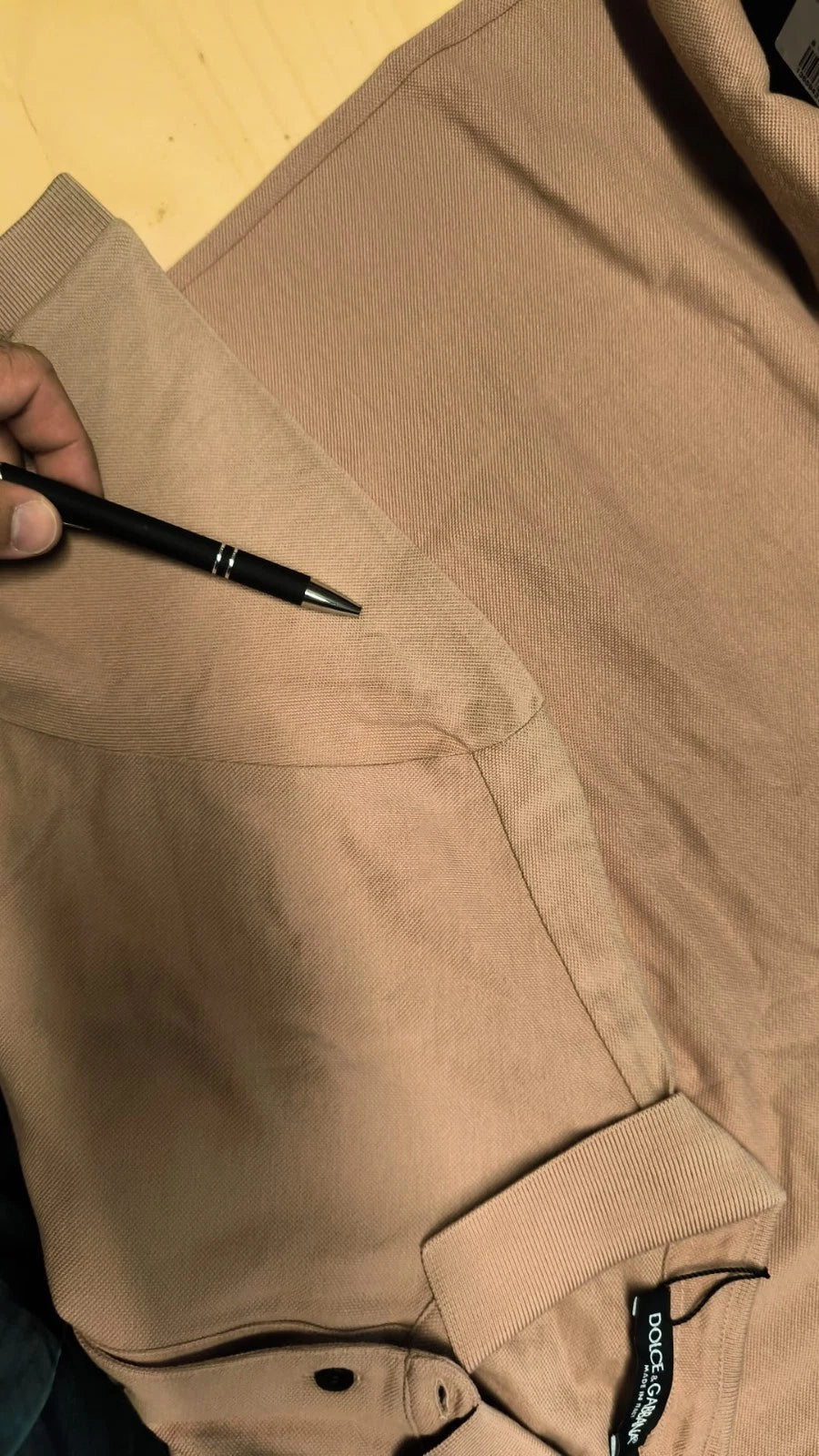 Dolce & Gabbana Pink Collared Short Sleeve Crown Men Polo T-shirt | Regal Royce