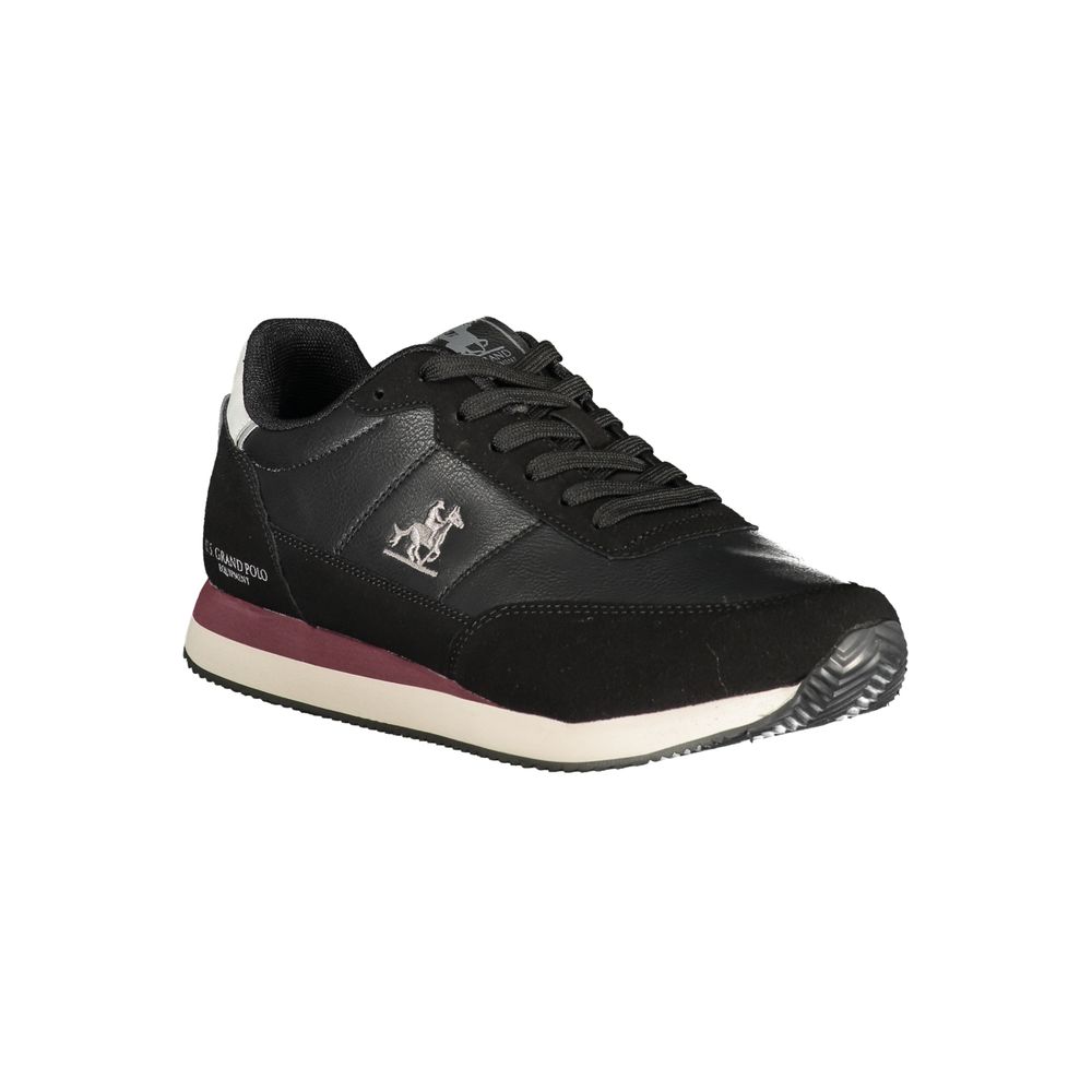 U.S. Grand Polo Black Polyurethane Men Sneaker