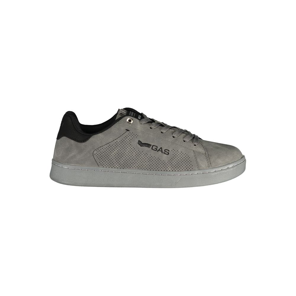 Gas Grigio Polyurethane Men Sneaker | Regal Royce